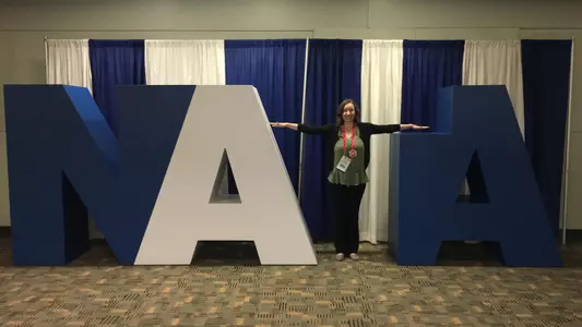 Yeoman at the National Athletic Training Association Convention