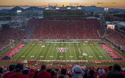 Arizona Stadium west view UCLA 2016