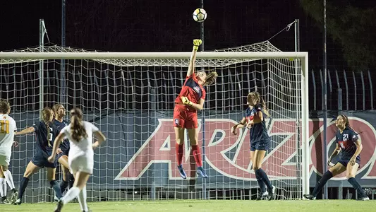 Junior goalkeeper Lainey Burdett