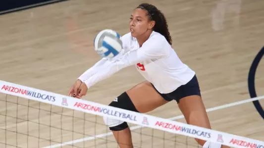 Junior outside hitter Tyler Spriggs (35)