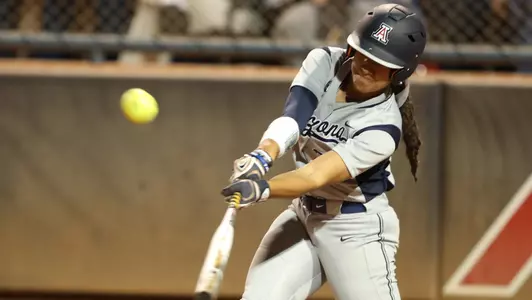 Freshman outfielder Alyssa Palomino (32)