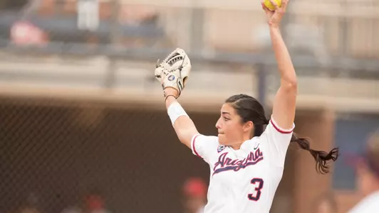 Senior pitcher Danielle O'Toole (3)