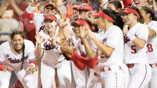 Team home run celebration
