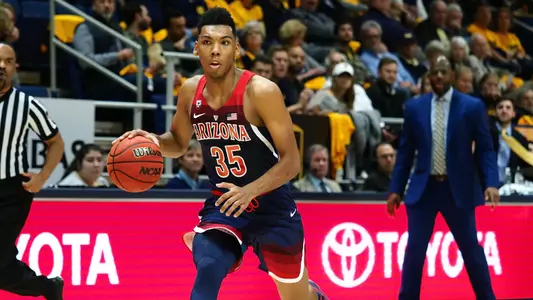 Allonzo Trier with the basketball at California