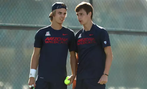 Freshmen Aaro Pollanen and Filip Malbasic