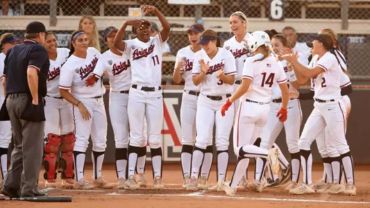 Ivy Davis Home Run 4/25 Softball vs. New Mexico