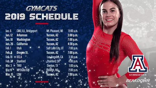 2019 Gymnastics Schedule
