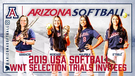 2019 USA Softball WNT Selection Camp Invitees