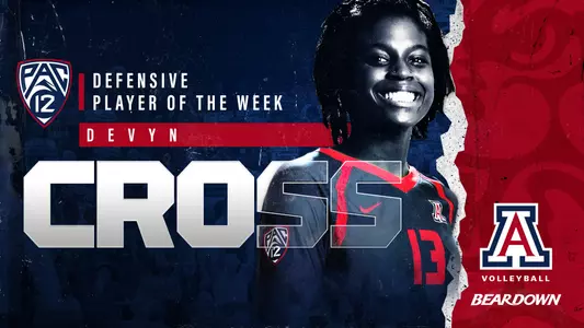 Devyn Cross Defensive Player of the Week