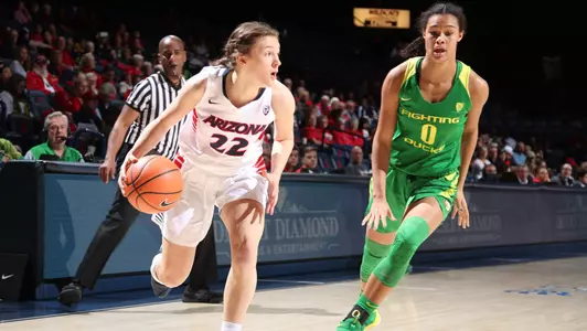 Junior guard Lindsey Malecha (22)