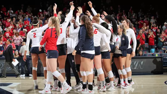 Team 10/26 Volleyball vs. Oregon State