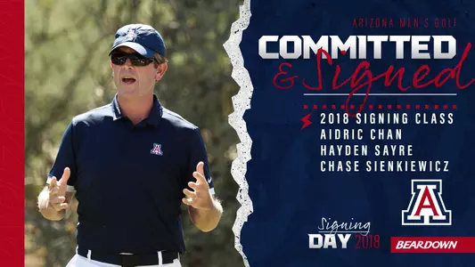 Golf Signing Day Graphic