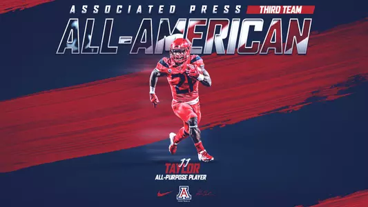 J.J. Taylor All-America Graphic