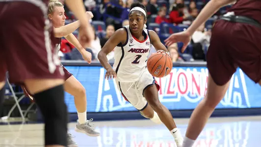 Sophomore guard Aari McDonald (2)