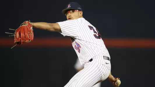Senior pitcher Juan Aguilera (34)