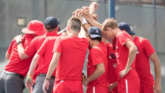 Arizona Wildcats Team Huddle