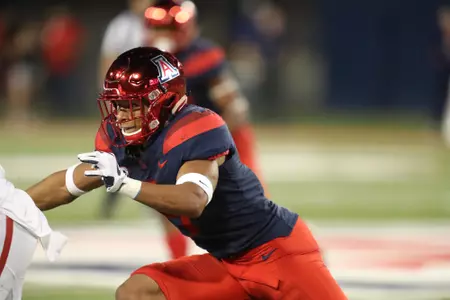 September 9, 2017 during Arizona's 16-19 loss to the University of Houston, Arizona Stadium, Tucson, AZ
