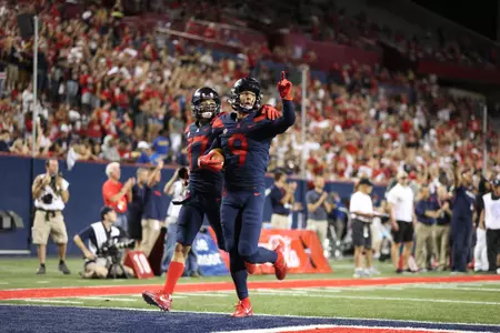September 22, 2017. Senior cornerback Dane Cruikshank (9) during the Wildcats 30-24 loss to the Utah Utes. Arizona Stadium, Tucson, AZ.