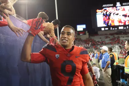 October 28, 2017 after Arizona's 58-37 win over Washington State, Arizona Stadium, Tucson, AZ