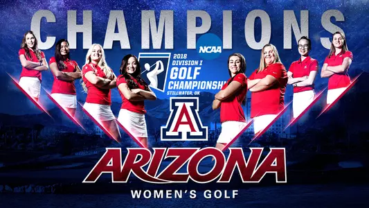 Women's Golf National Champions Graphic