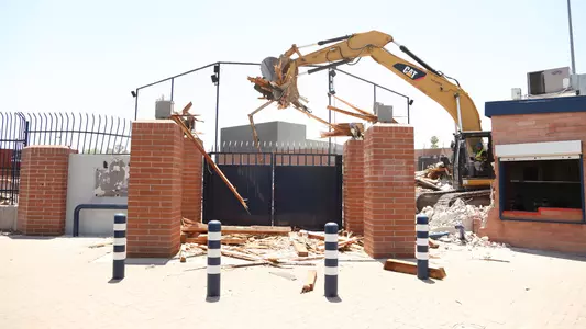 Hillenbrand Stadium Construction