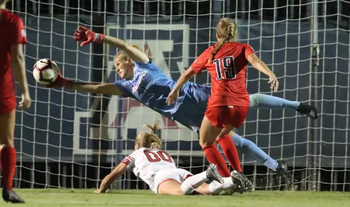 Senior goalkeeper Lainey Burdett (1)
