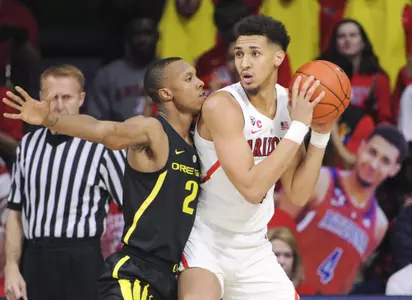 NCAA Basketball: Oregon at Arizona