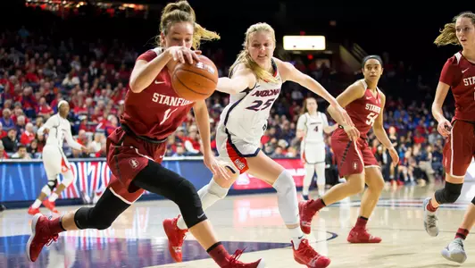 Freshman forward Cate Reese, 25