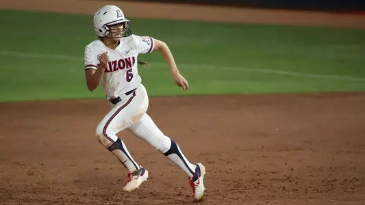 Arizona Wildcats outfielder Janelle Meono (6), Arizona Wildcats softball vs. Chandler-Gilbert 10/9/19 in Tucson, Ariz.Photo by Mike Christy / Arizona Athletics