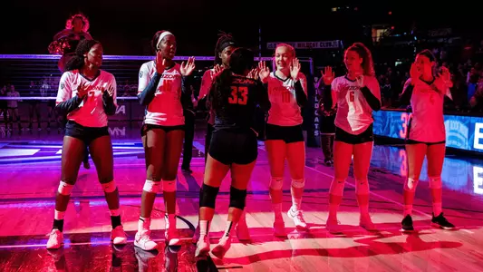 Arizona Wildcats volleyball vs. Colorado intros