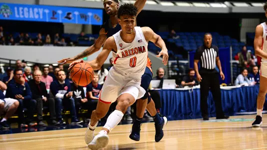Josh Green Anaheim, CA - November 28, 2019 - Anaheim Arena: Josh Green (00) of the University of Arizona Wildcats during the 2019 Paycom Wooden Legacy.(Photo by Kohjiro Kinno / ESPN Images)