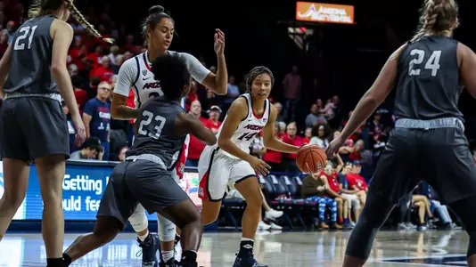Arizona Wildcats forward Sam Thomas (14), Arizona Wildcats women's basketball vs. Eastern New Mexico 10/27/19 in Tucson, Ariz.Photo by Mike Mattina / Arizona Athletics