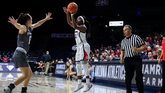 Arizona Wildcats guard Aari McDonald (2), Arizona Wildcats women's basketball vs. Eastern New Mexico 10/27/19 in Tucson, Ariz.Photo by Mike Mattina / Arizona Athletics
