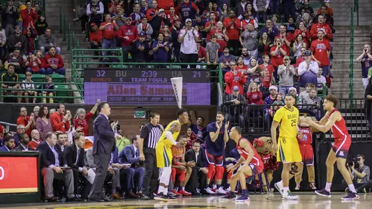 Arizona plays defense in front of a pro-Arizona crowd at Baylor