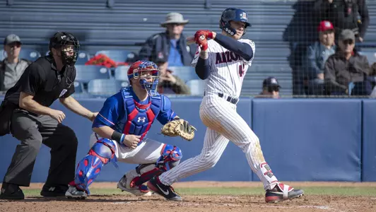 Ryan Holgate swings away