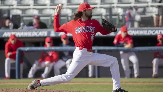 Zach Sherman throwing