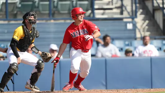 tate soderstrom connects on a base hit