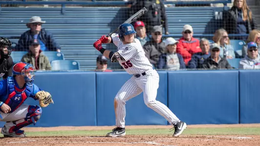 Cameron Cannon prepares to swing