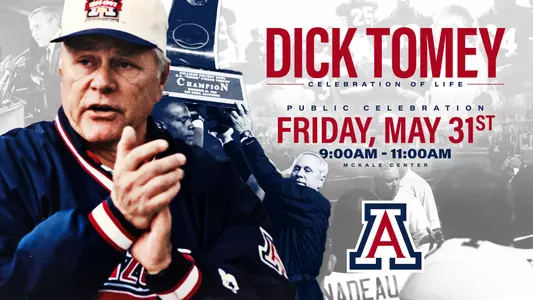 Dick Tomey Memorial Service Graphic