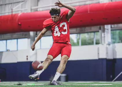 during the fourth day of Arizona Wildcats football practice 7/30/2019 in Tucson, Ariz.Photo by Mike Christy / Arizona Athletics