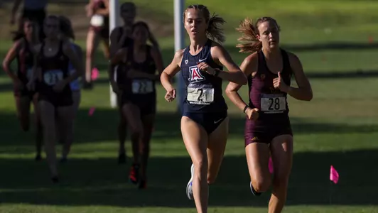 The Arizona Wildcats cross-country competes at the Cactus Open 8/31/19 in Tucson, Ariz.Photo by Mike Christy / Arizona Athletics