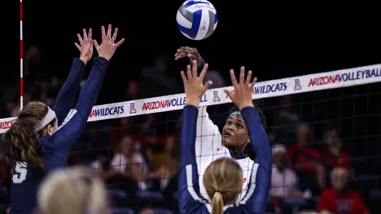 Arizona Wildcats volleyball vs. Samford Elizabeth Shelton