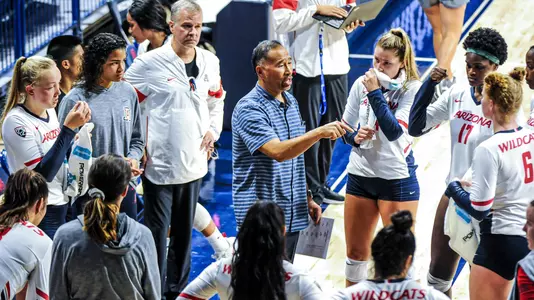 Volleyball vs. Appalachian St. Coach Rubio