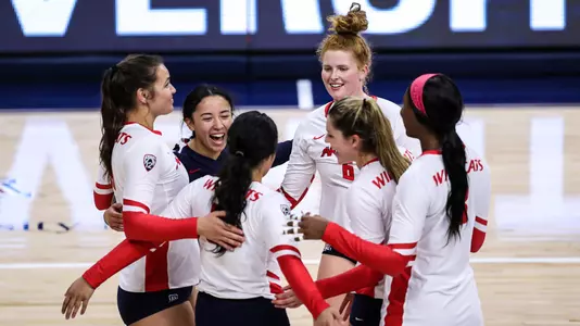 Arizona Wildcats volleyball vs. Alabama St. Team