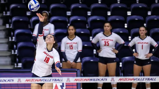 Arizona Wildcats volleyball vs. Samford Whittnee Nihipali