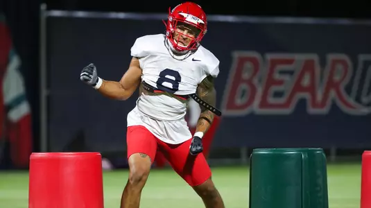 TUCSON, ARIZ. -- Football Fall Camp Day 3.Oct. 12, 2020. Photo by Mike Christy / Arizona Athletics