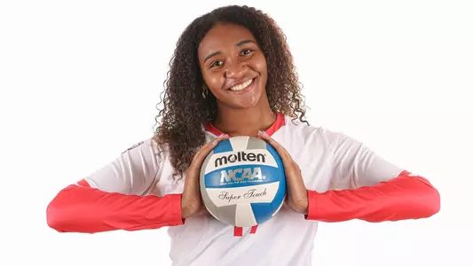 TUCSON, ARIZ. -- Indoor volleyball full-body marketing. Sept. 23, 2020. Photo by Mike Christy / Arizona Athletics