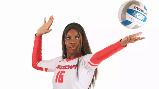 TUCSON, ARIZ. -- Indoor volleyball full-body marketing. Sept. 23, 2020.
Photo by Mike Christy / Arizona Athletics