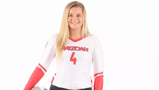TUCSON, ARIZ. -- Indoor volleyball full-body marketing. Sept. 23, 2020.
Photo by Mike Christy / Arizona Athletics