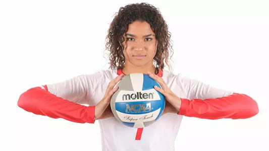 TUCSON, ARIZ. -- Indoor volleyball full-body marketing. Sept. 23, 2020.
Photo by Mike Christy / Arizona Athletics